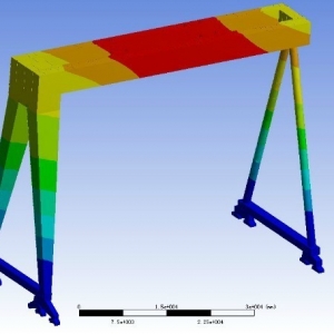 촬TʽؙCԪ finite element analysis of shipbuilding gantry crane